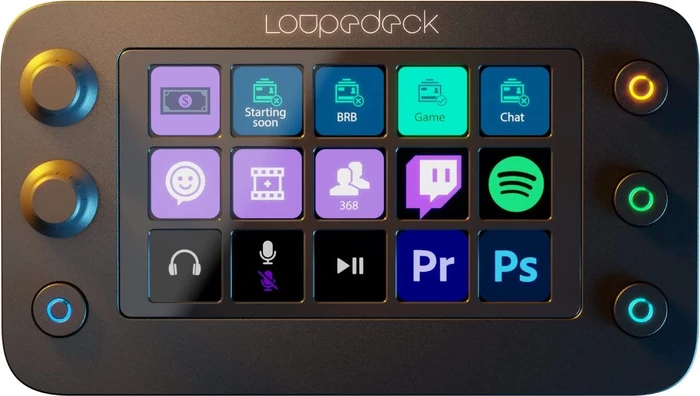 Loupedeck Live S, schwarz, USB-C