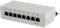 LogiLink Desktop Patchpanel Cat6, für Tisch/Wand, 8-Port, grau Vorschaubild