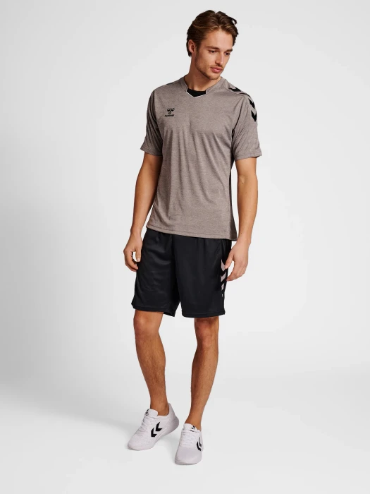 hummel Core XK Poly Trainingshose kurz schwarz