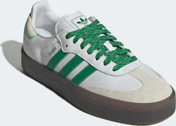 adidas Sambae cloud white/green/off white (Damen)