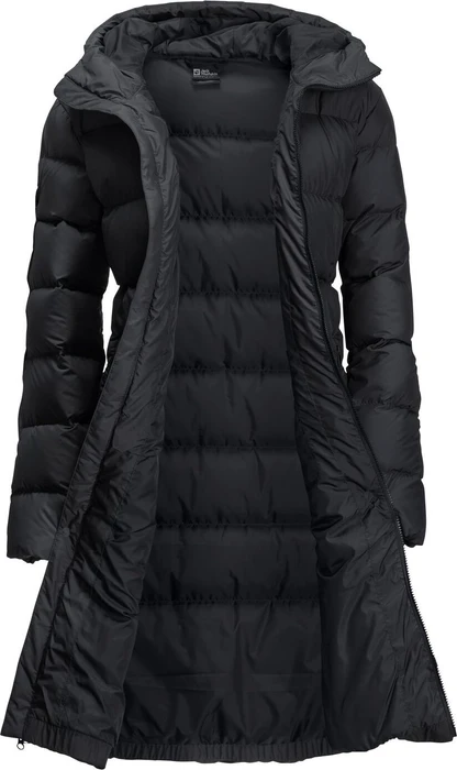 Jack Wolfskin Frozen Palace Funktionsmantel schwarz (Damen)