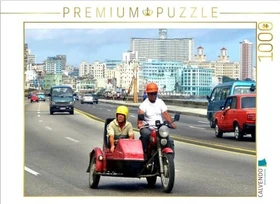 Calvendo Ein Motorrad-Gespann der Marke Jawa in Havanna