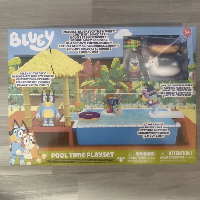 Moose Toys Bluey - Pool Spielset (90204)