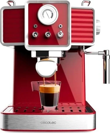 Cecotec Power Espresso 20 Tradizionale hellrot