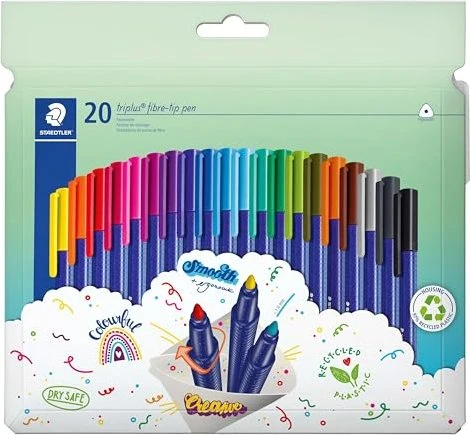 Staedtler triplus color 323 20 Farben, 20er-Set