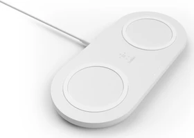 Belkin BoostCharge Dual Wireless Charging Pads weiß