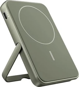 Fresh 'n Rebel Magnetic Wireless Powerbank 5000mAh dried green