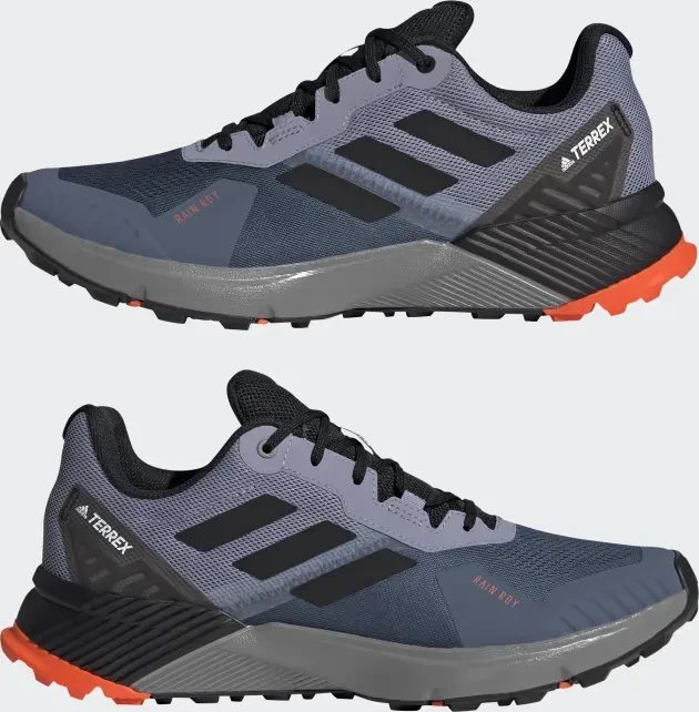 adidas Terrex Soulstride Rain.RDY wonder steel/core black/impact orange (Herren)
