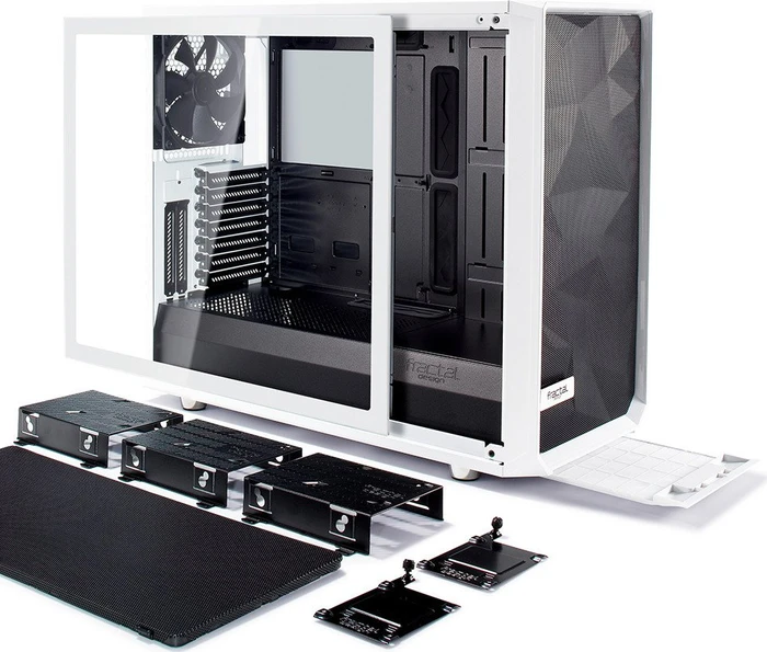 Fractal Design Meshify S2 White TG Clear, Glasfenster
