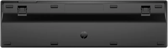 HP 725 Multi-Device Rechargeable Wireless Keyboard, Nightfall Black, grau/schwarz, USB/Bluetooth, DE