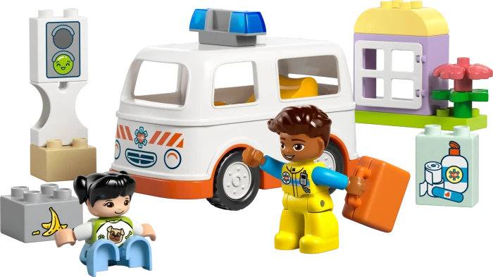 LEGO DUPLO - Rettungswagen mit Fahrer