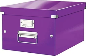 Leitz Click & Store WOW Aufbewahrungsbox mittel, A4, violett