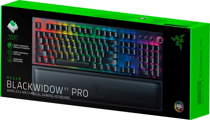 Razer BlackWidow V3 Pro, Razer YELLOW, USB/Bluetooth, US