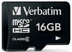 Verbatim 16GB, Class 2