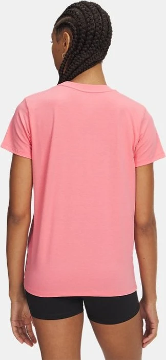 Under Armour Rival Core Funktionsshirt kurzarm bittersweet pink/white (Damen)