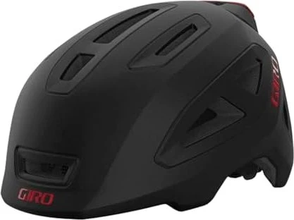 Giro Scamp II Kinderhelm matte black/red