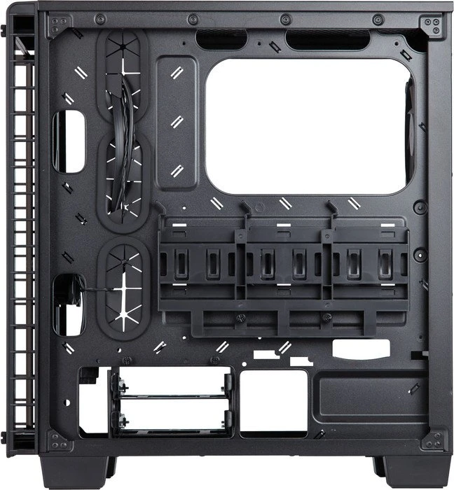 Corsair Crystal Series 460X schwarz, Glasfenster
