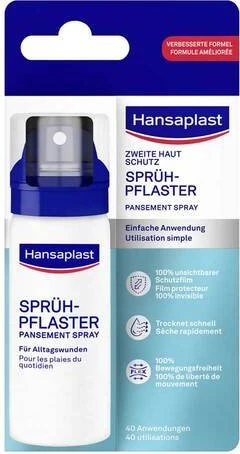 Hansaplast Zweite Haut Schutz Sprüh-Pflaster, 1 Stück