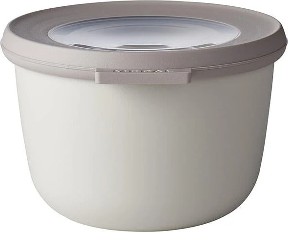 MEPAL Frischhaltedosen Cirqula 8,5 cm hoch weiß 0,5 l, 1 St. Image