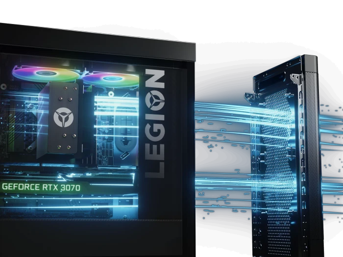 Lenovo Legion T5 26IAB7 (mit LED-Beleuchtung), Core i9-12900F, 16GB RAM, 1TB SSD, GeForce RTX 3060 Ti, DE