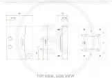 EK Water Blocks Quantum Line EK-Quantum Velocity² D-RGB White Edition, AM5, Nickel Acryl