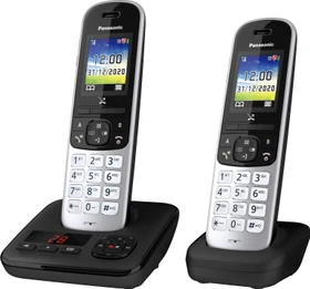 Panasonic KX-TGH722 schwarz/silber