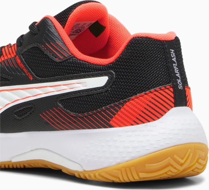 Puma Solarflash II puma black/fire orchid/puma white/gum (Junior)