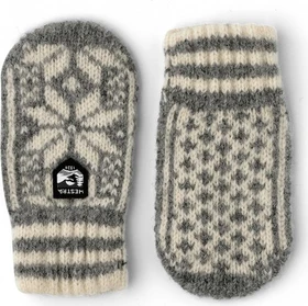 Hestra Nordic Mitt Handschuhe grey/offwhite (Junior)