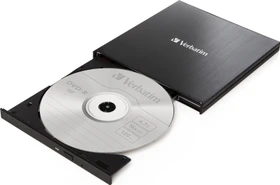 Verbatim Externer CD/DVD-Brenner, SlimLine, USB-C 3.0