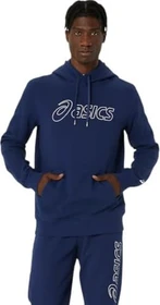 Asics Logo OTH Hoodie blue expanse/birch (Herren)
