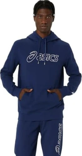 Asics Logo OTH Hoodie blue expanse/birch (Herren)
