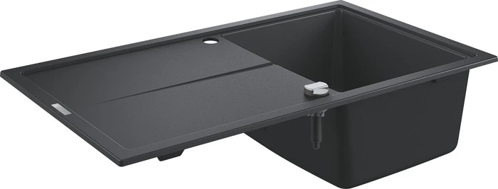 Grohe K400 50-C 86/50 1.0 rev Einbau Becken reversibel granit schwarz