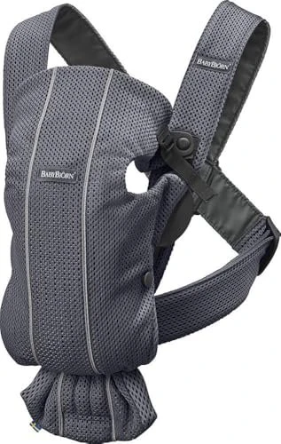 BabyBjörn Mini 3D Mesh Babytrage anthrazitgrau