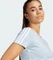 adidas Essentials 3-Streifen T-Shirt kurzarm wonder blue (Damen) Vorschaubild