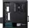 Jonsbo U6 Black, schwarz, Glasfenster Vorschaubild