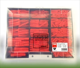 TOX Tri Pro Monteur Dübel-Sortiment inkl. Werkzeugbox, 845 Stück