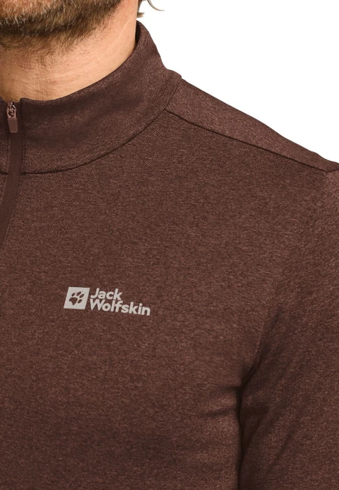 Jack Wolfskin Sky Thermal Hz Funktionsshirt langarm hot choc (Herren)