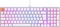 Glorious GMMK 2 Full Size, 96%, weiß, LEDs RGB, Glorious Fox Linear, USB, UK Vorschaubild