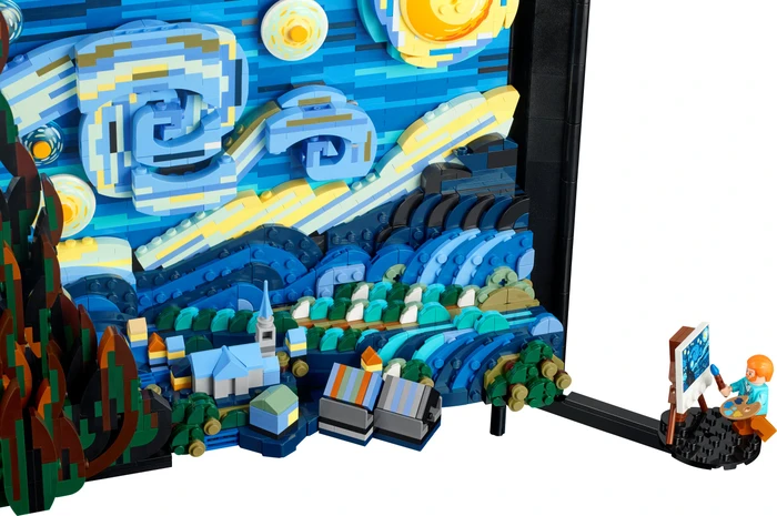 LEGO Ideas - Vincent van Gogh - Sternennacht