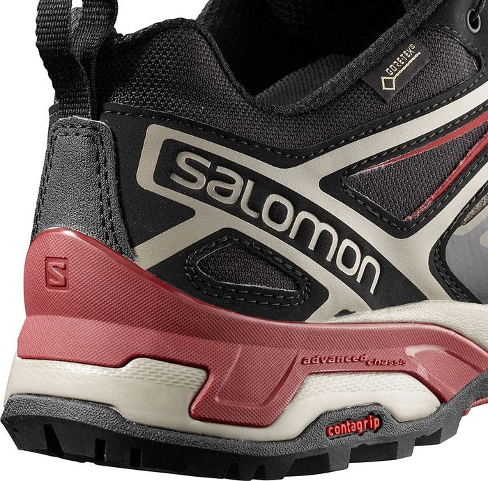 Salomon X Ultra 3 GTX bungee cord/vintage kaki/red dahlia (Herren)