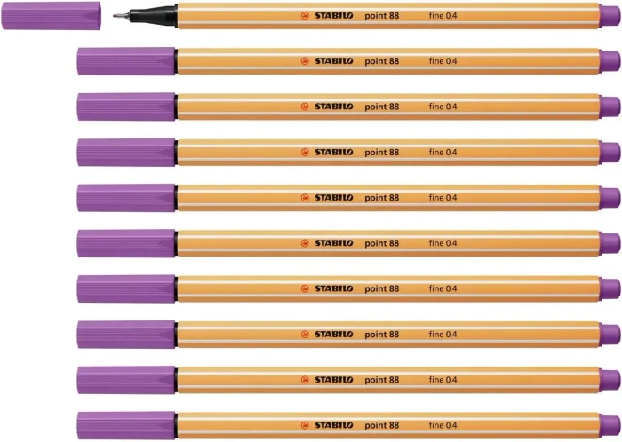 STABILO point 88 pflaume, 10er-Pack