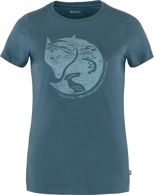 Fjällräven Arctic Fox T-Shirt kurzarm indigo blue (Damen)