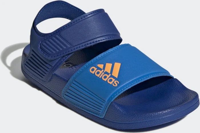 adidas Adilette Sandale royal blue/flash orange/blue rush (Junior)