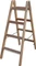 Krause Stabilo Professional Holz 2-tlg. Sprossen-Stehleiter Vorschaubild