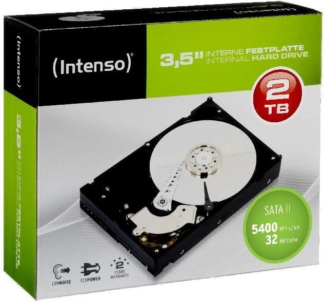 Intenso 2TB, 3.5" / SATA 6Gb/s
