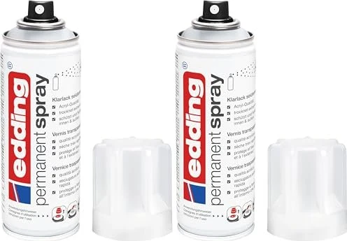edding 5200 Permanentspray Klarlack seidenmatt, 200ml