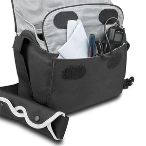 Mantona Cool Bag Kameratasche weiß/schwarz