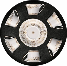 Rosenthal Versace Medusa Gala Teetassen-Set 220ml, 6-tlg.