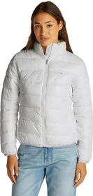 Tommy Hilfiger Tape High Shine Puffer Jacke ecru (Damen)