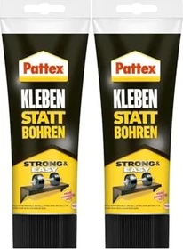 Pattex Kleben Statt Bohren Strong and Easy Montagekleber weiß, 250g